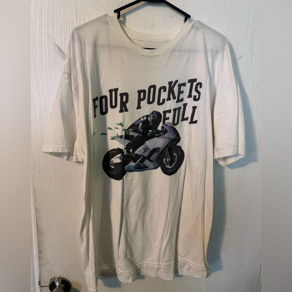 Motorcycle Print Tshirt